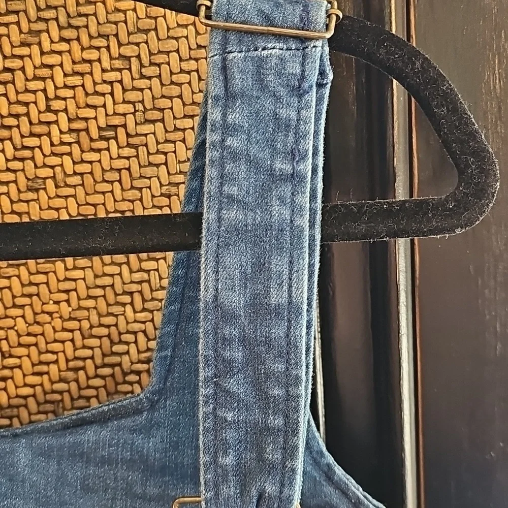 Denim Jumpsuit with Belt - So Stylish by Rachel Roy - Picture 4 of 6